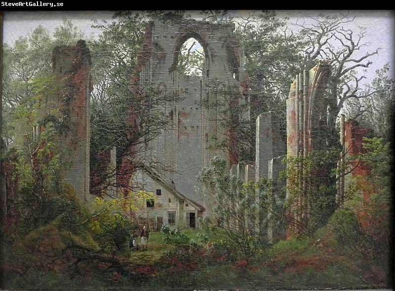 Caspar David Friedrich Ruins of Eldena Monastery near Greifswald